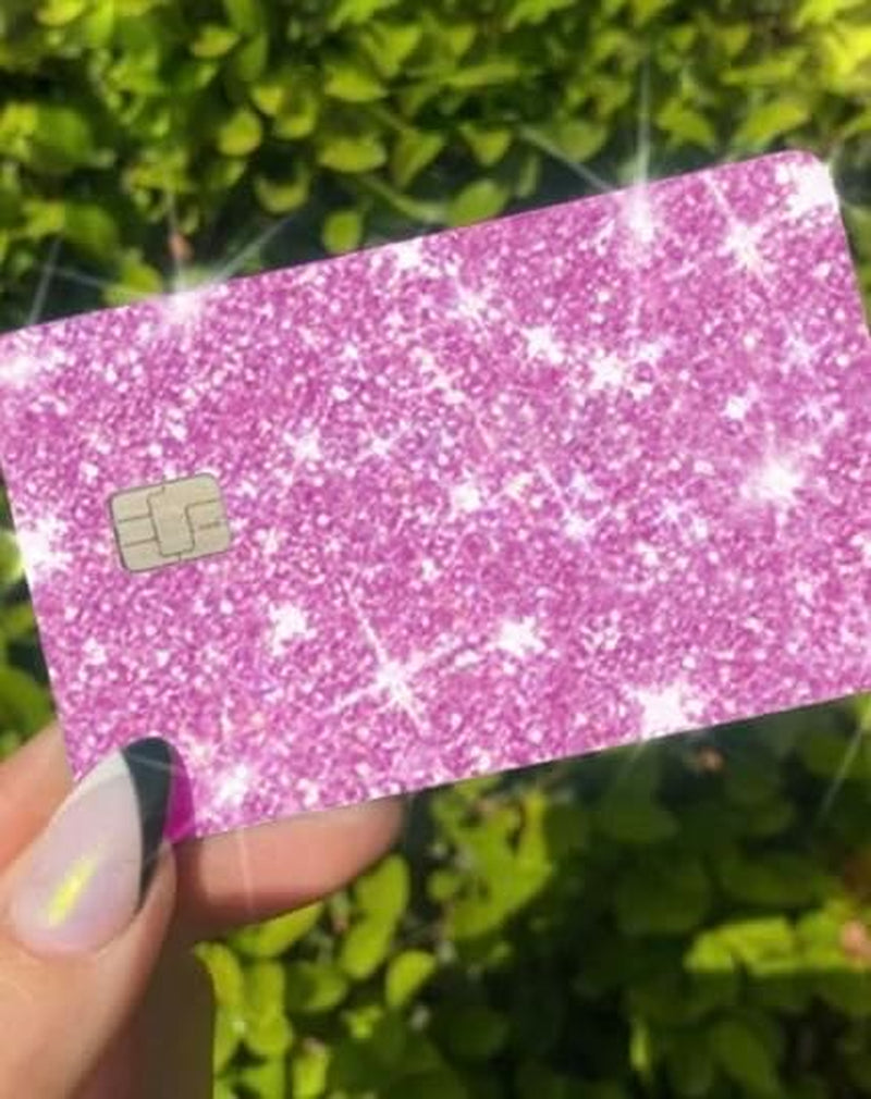 Super Cute Ultra Bling Card Cover Pink