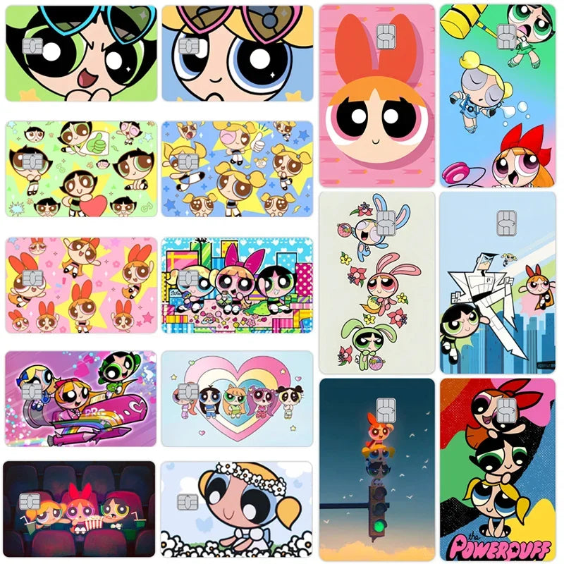 Power Puff Girls Card Covers